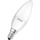Osram HOMELIGHTING 4058075819474 LED-lamp EEK F (A - G) E14 Kronljusform 4.9 W = 40 W Varmvit (Ø x L) 35 mm x 103 mm 4 st