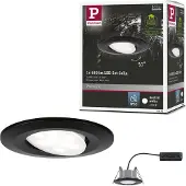 Paulmann 92461 Calla LED-inbyggnadsbelysning LED 6 W Svart (matt)