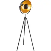 Globo Golvlampa Lenn, Svart, Vardagsrum / matsal, Metall, Modern, Golvlampa