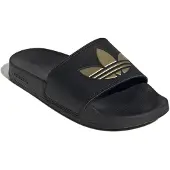 Adidas Originals Pantolette 'Adilette Lite' guld / svart