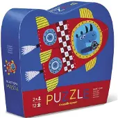 Crocodile Creek Pussel - 12 Delar - Blast Off - - One Size - Pussel