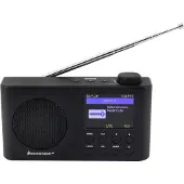 Soundmaster Internet-bordsradio IR6500SW Internet, DAB+, FM uppladdningsbart Svart