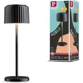 Paulmann 94878 Else Sladdlös bordslampa 2.5 W Varmvit Svart
