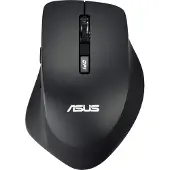 Asus WT425 - Mus - högerhänt - optisk - 6 knappar - trådlös - 2.4 GHz - trådlös USB-mottagare - kolsvart - för 15 ROG Strix G15 ROG Zephyrus G14 TUF Gaming F15 F17 FX505 TUF505 ZenBook 13 14