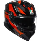 AGV K7 Taurax Integralhjälm Svart/Röd L Unisex sort
