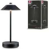 Paulmann Pellini 71173 Sladdlös bordslampa LED 2 W Svart, Svart (matt)