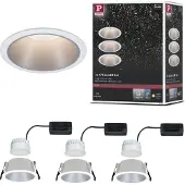 Paulmann Spotlights , Cole, dimbara, Metallisk, Hall, Metall, Modern