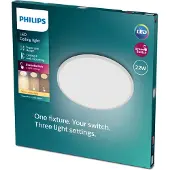 Philips Superslim CL550 - Vägg-/taklampa - LED - 22 W - 2700 K - rund - vit
