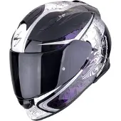 Scorpion Exo-491 Run Integralhjälm Svart/Lila L Unisex sort