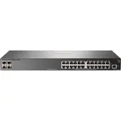 HP HPE Aruba 2930F 24G 4SFP - Switch - L3 - Administrerad - 24 x 10/100/1000 + 4 x gigabit SFP (upplänk) - rackmonterbar