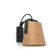 Faro Vägglampa Stood, dimbar, Ljust trä, Vardagsrum / matsal, Trä, Modern, Vägglampa, vägglampa inomhus