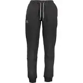 La Martina Svarta Bomullsmäns Sweatpants