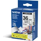 Brother TZe-261 - sort på hvid 36mm x 8m