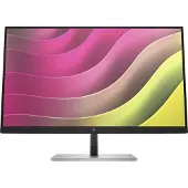 HP E24t G5 - E-Series - LED-skärm - 23.8 - pekskärm - 1920 x 1080 Full HD (1080p) @ 75 Hz - IPS - 300 cd/m² - 1000:1 - 5 ms - HDMI, DisplayPort - svart, svart och silver (ställ)