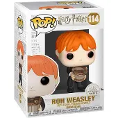 Funko POP! Pop! Harry Potter Ron Som Spyr Sniglar Med Hinkfigur