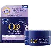 Nivea Ansiktsvård Nattvård + LugnandeQ10 Plus Anti-rynk nattkräm