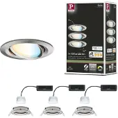 Paulmann Spotlights , Metallisk, Vardagsrum, Aluminium