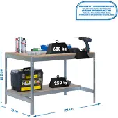 Simonwork (bancos De Trabajo) Bt0 Arbetsbänk 842x1210x760 Mm