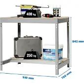 Simonwork (bancos De Trabajo) Bt0 Arbetsbänk 842x910x760 Mm