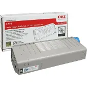 OKI toner 44318608 original svart 11.000 sidor