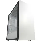 LC-Power Gaming 713W Midi-Tower Datorchassi Vit