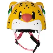Crazy Safety Leopard, Cykelhjälm, Junior, Gul