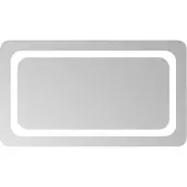 vidaXL Badrumsspegel LED 70x40 cm