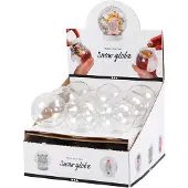 Creativ Company Snöglob för dekorationer (tom) 18-pack