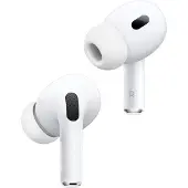 Apple | AirPods Pro - 2nd Generation (2023) - Trådlösa hörlurar med mikrofon. - aktiv brusreducering - vit | Magsafe laddningsfodral (USB-C)
