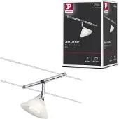 Paulmann Colmar Lågspänning-linsystem Universal GU4 10 W LED Krom, Satin