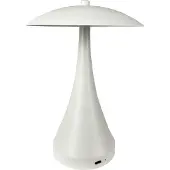 Dyberg Larsen LED bordslampa Vienna, dimbar, Creme / bärnsten, Vardagsrum / matsal, Metall, Design, LED-bordslampa