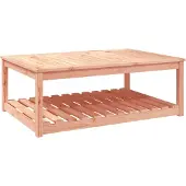 vidaXL Trädgårdsbord 121x82,5x45 cm massivt douglasträ