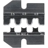 Knipex 97 49 66 Crimpinsats Kontaktdon solcell MC4 2.5 till 6 mm² Passar märke 97 43 200, 97 43 E, 97 43 E AUS, 97 43 E UK, 97 43 E US