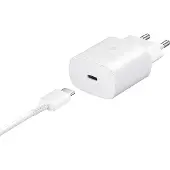 Samsung EP-TA800EWE 1x USB-C Vit