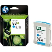 HP 88XL cyan originalbläckpatron med hög kapacitet för OfficeJet Pro K550/K5400/K8600 (C9391AE)