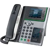 HP Poly Edge E450 IP Phone & PoE-enabled Telefonväxel, VoIP