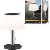 Paulmann 94309 4000870943090 Solcells-bordslampa 0.8 W Varmvit Rostfritt stål