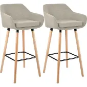 CLP 2-pack Barstol Grant Tyg