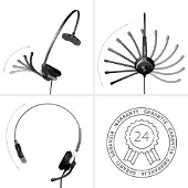 Gequdio WA9001 Headphones (WA9001)