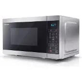 Sharp Microvågsugn 20l Digital panel 800W Silver