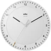 Braun Bc 17 W-dcf Radiostyrd Väggklocka