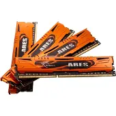 G.Skill ARES - DDR3 - sats - 32 GB: 4 x 8 GB - DIMM 240-pin - 1600 MHz / PC3-12800 - CL10 - 1.5 V - ej buffrad - icke ECC