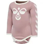 Hummel Body l/ä - hmlFlipper - Woodrose - - 2 år (92) - Body L/Ä