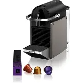 Krups Nespresso Pixie XN306T - Kaffemaskin - 19 bar - titan