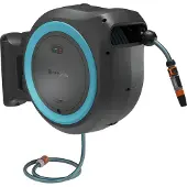 Gardena Batteridriven väggslanglåda PowerRoll 40 Meter - Solo