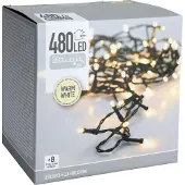 Christmas Decoration Ljusslinga 480 Led Varmvit Med Timer