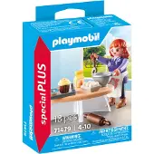 Playmobil SpecialPlus - Konditor - 18 Delar - 71479 - - One Size - Leksaksfigur
