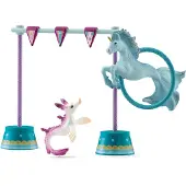 Schleich bayala, Unicorn Gåvor för Barn, Magisk Underwater Tävling 18-Delar Set med Sjöjungfru Djur