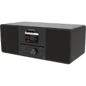 Telestar Internet-CD-radio TOP 300 Schwarz Internet, DAB+, FM inkl. fjärrkontroll Svart