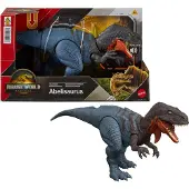 Mattel Återfödd Abelisaurus-figur Med Vilt Vrålljud 12 Cm